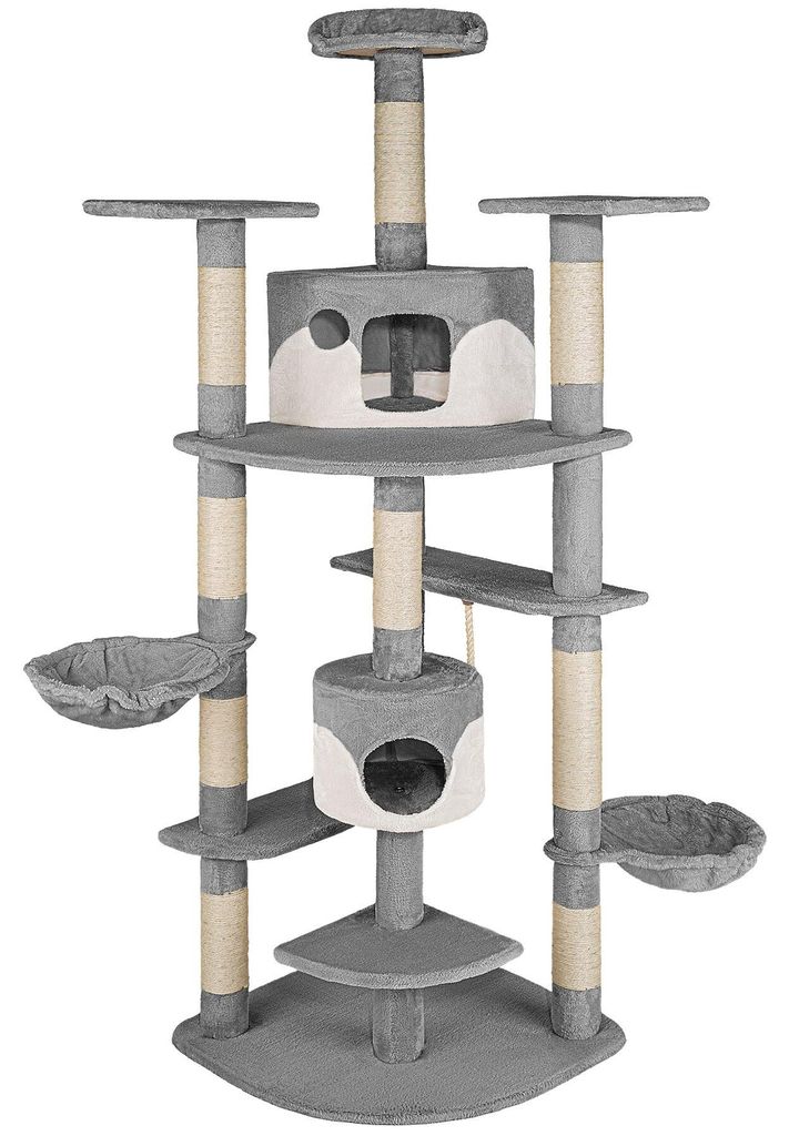 tectake® Kratzbaum Fippi 201 cm inklusive Spielkordel und Produktbild 