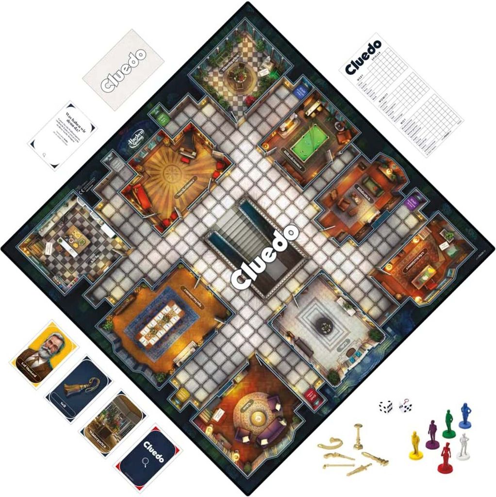 Hasbro Cluedo Classic REFRESH Brettspiel Produktbild 6