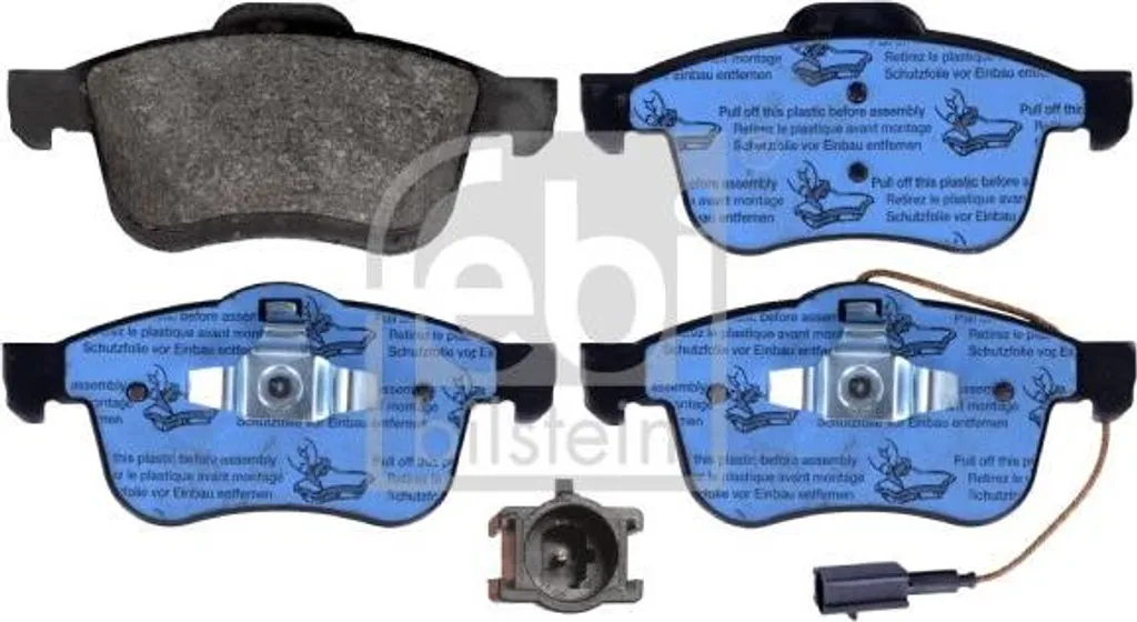 Plaquettes de frein pour utilitaire chargé compatible Doblo et Combo