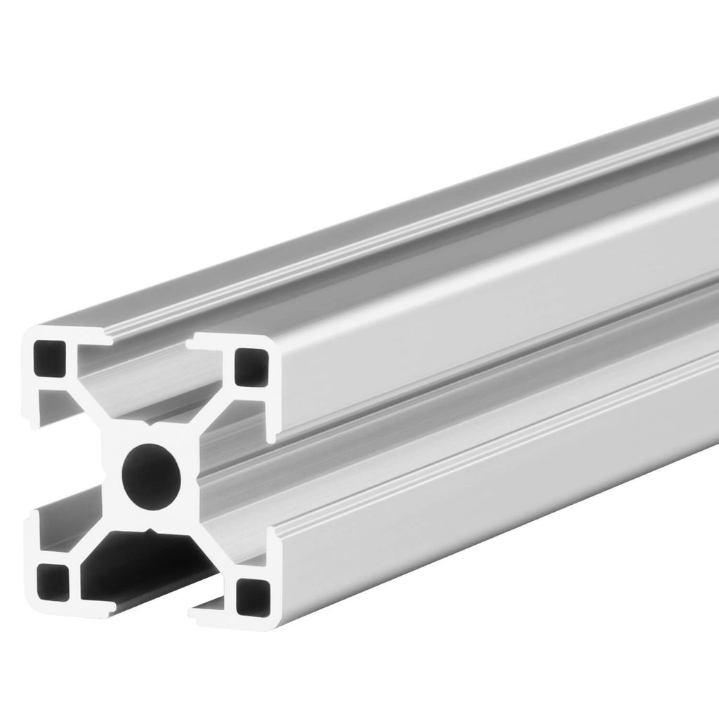 Konstruktionsprofil 30x30mm im Zuschnitt, Nut 8, Typ-I, 1-2 Meter, Systemprofil, Montageprofil, Vierkantprofil, Alu Profil (1, SILBER ELOXIERT, 30 ...