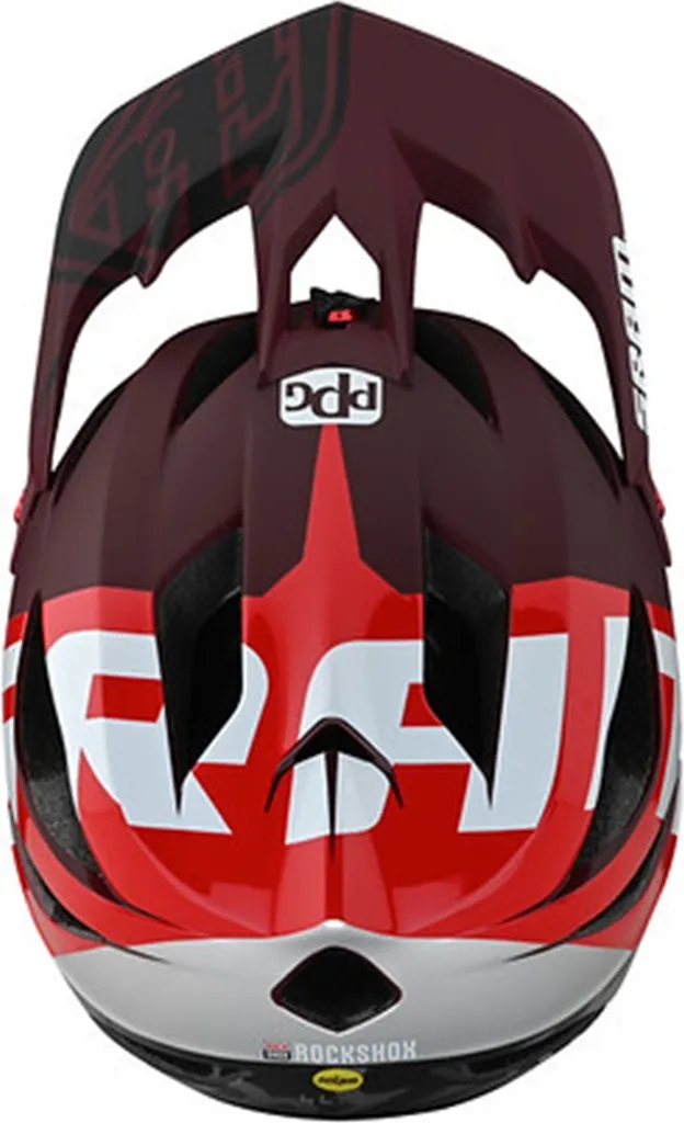 Écran Rouge pour Casque Stage TLD : Vision Optimale Enduro et DH Pro
