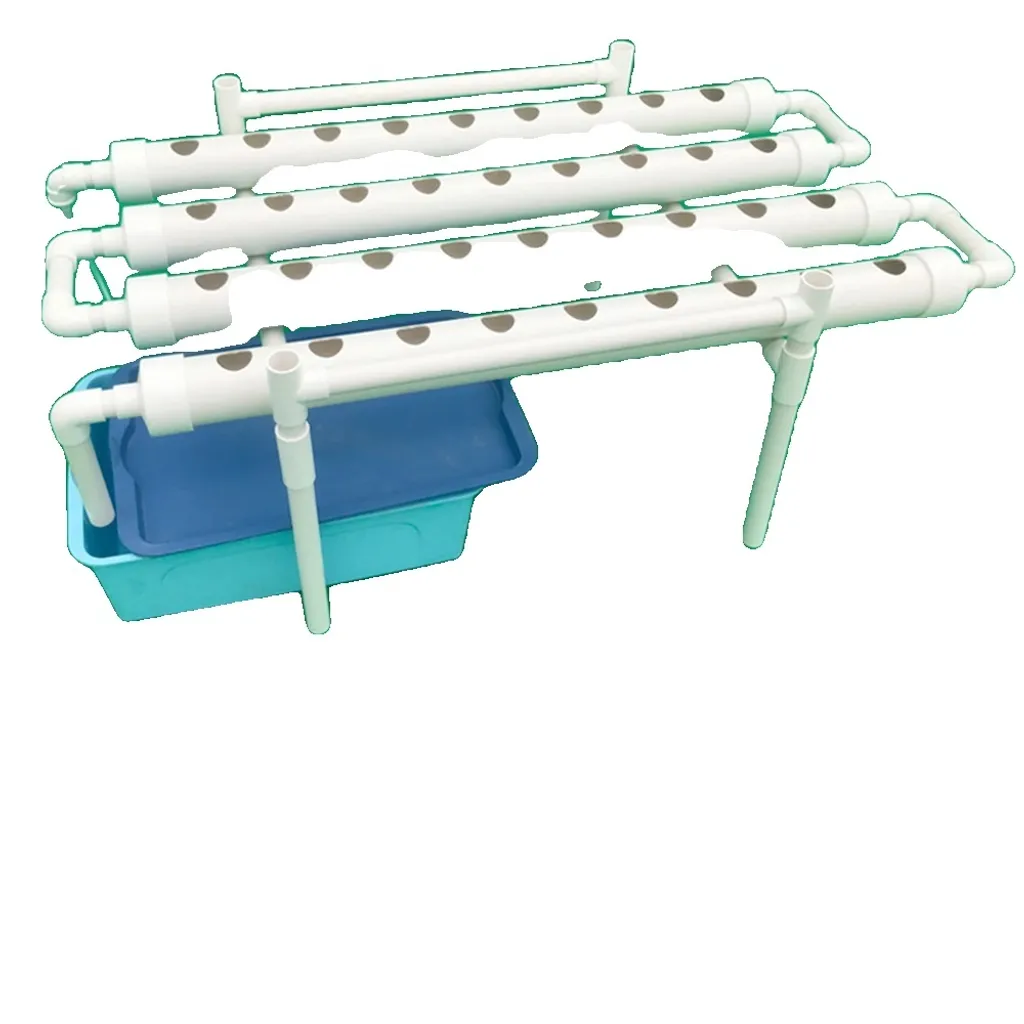 Potager hydroponique vertical 36 trous en PVC-U haute qualité durable