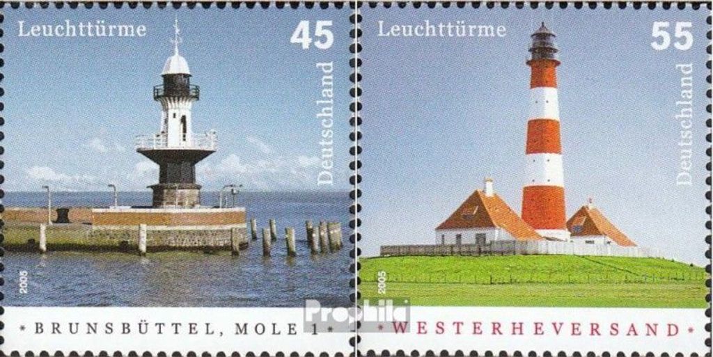Briefmarken BRD (BR.Deutschland) 2005 Mi 2473-2474 Produktbild 