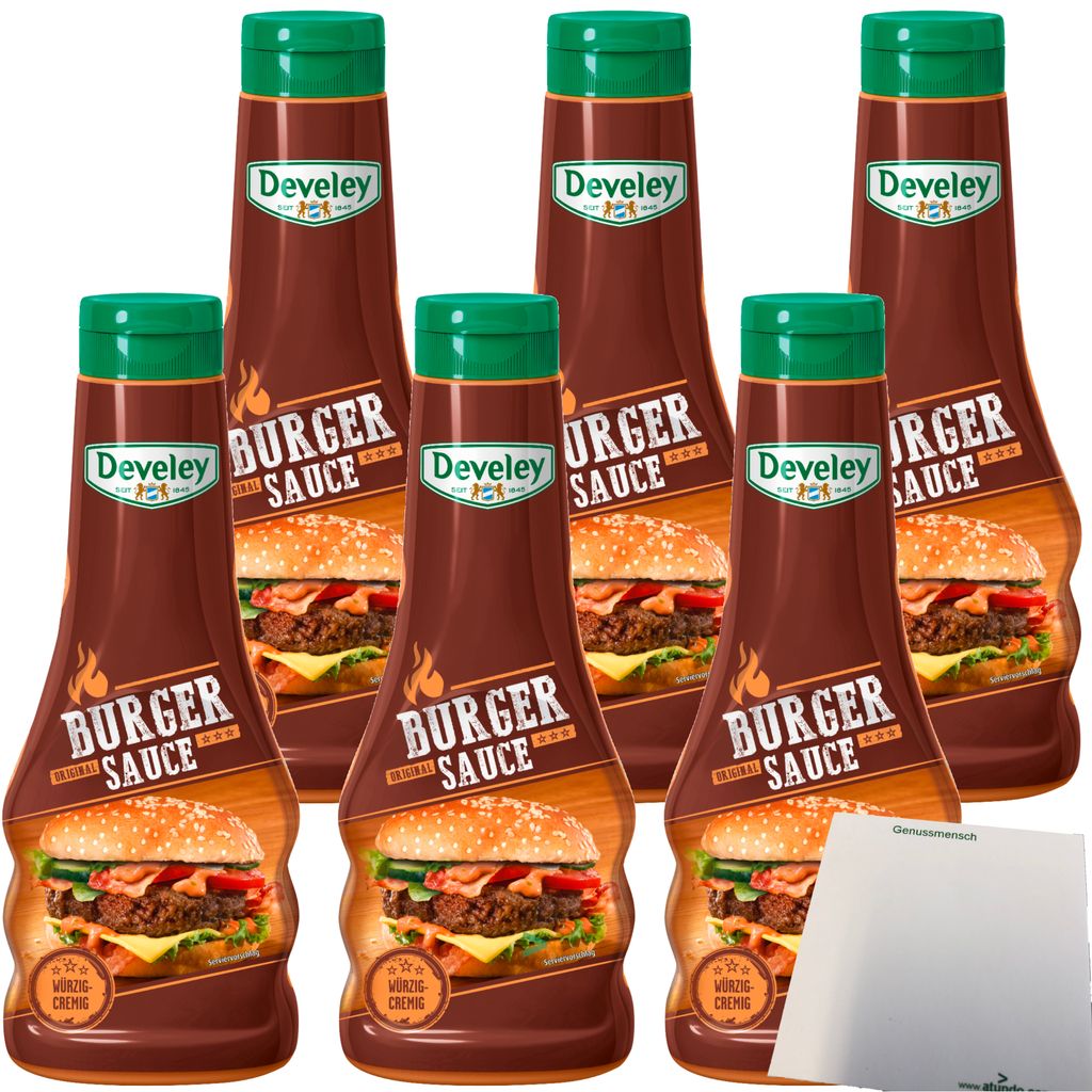 Develey Burger Sauce das Original würzig Kaufland.de
