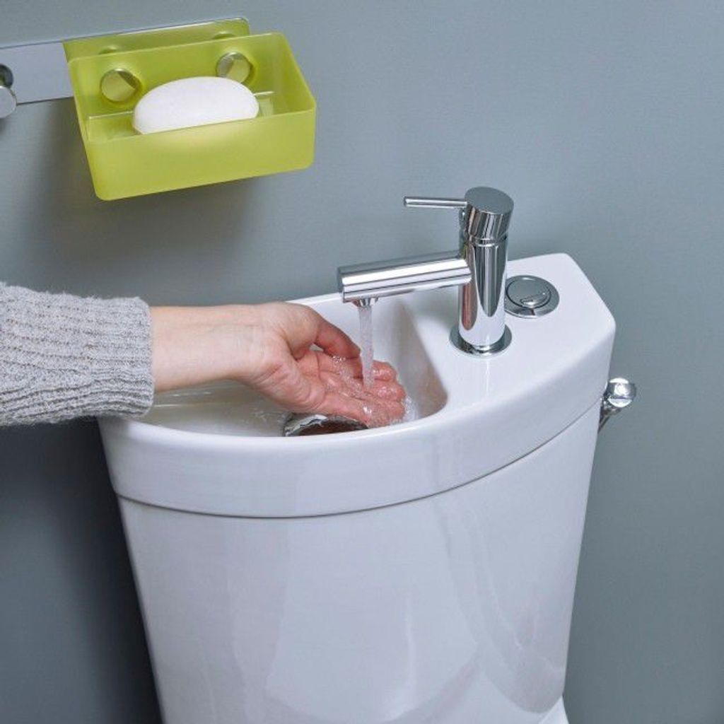 Design Stand Wc komplett set Spülkasten Keramik inkl. Produktbild 4