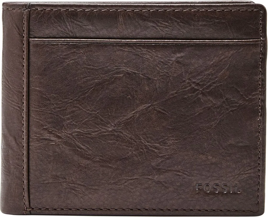 Portefeuille Fossil Neel cuir bifold : l'organisation idéale pour cartes