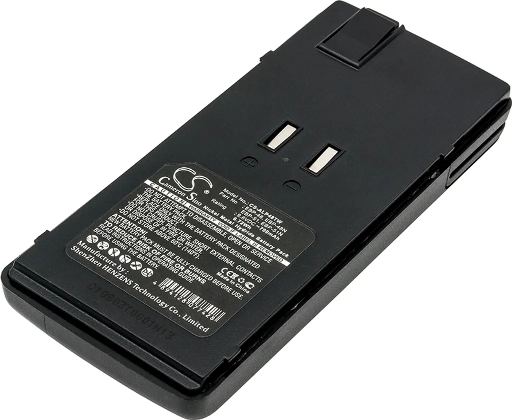 Batterie haute capacité Ni-MH pour Alinco DJ-196 DJ-296 et DJ-596 7.2V
