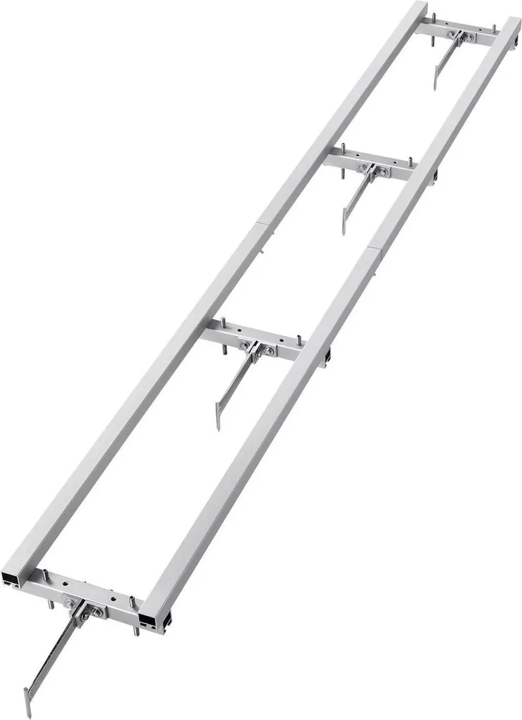 Système de guidage en acier 9 pieds pour scierie avec 4 traverses