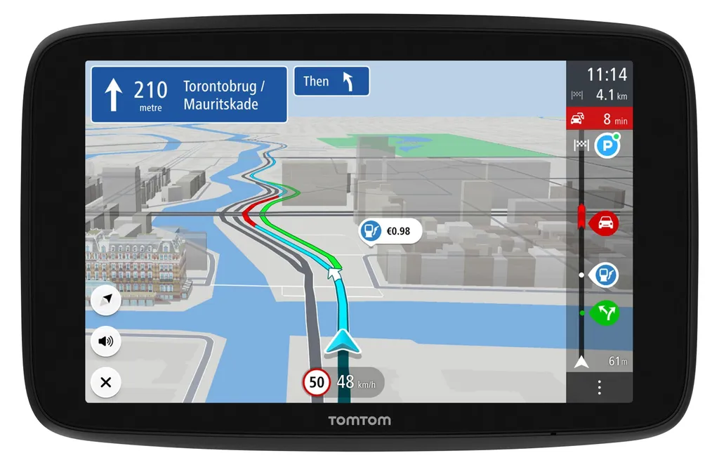 TomTom GO Discover GPS Auto avec Cartographie Monde et Grand Écran HD