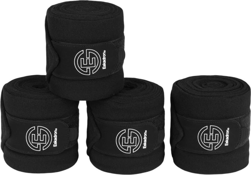 Eskadron Bandagen Fleece Dynamic 2025 Fleecebandagen Black Pony