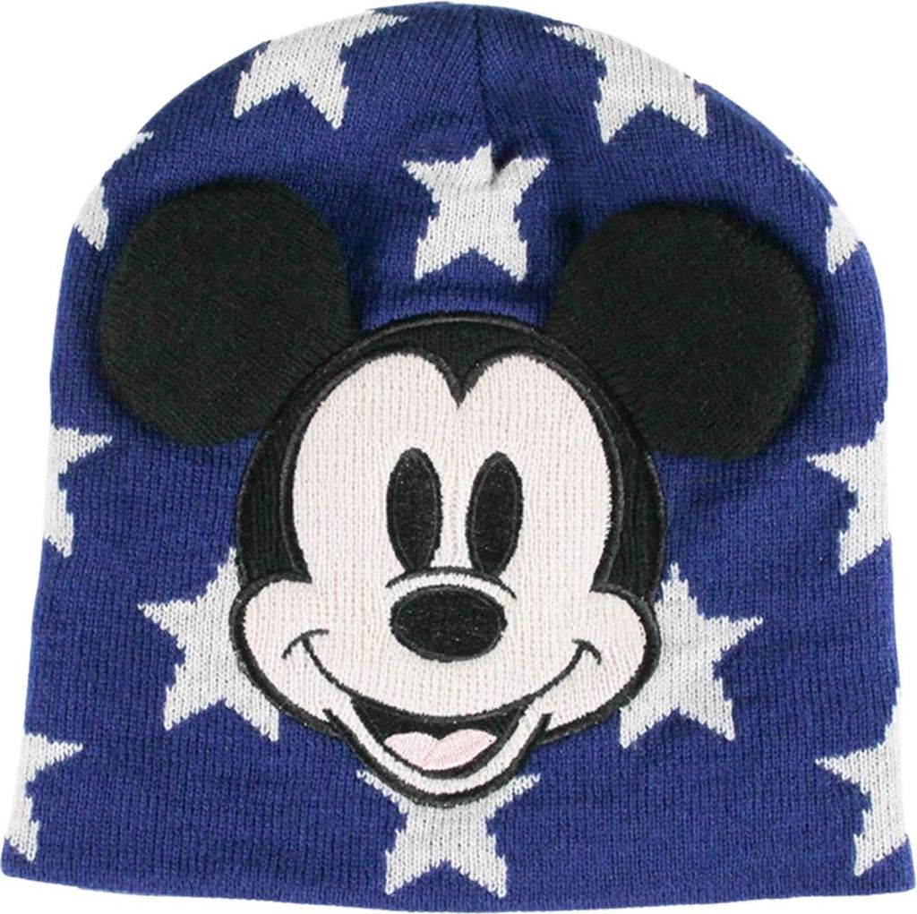 Disney Mickey Mouse Kinder-Mütze Blau Unisize Disney