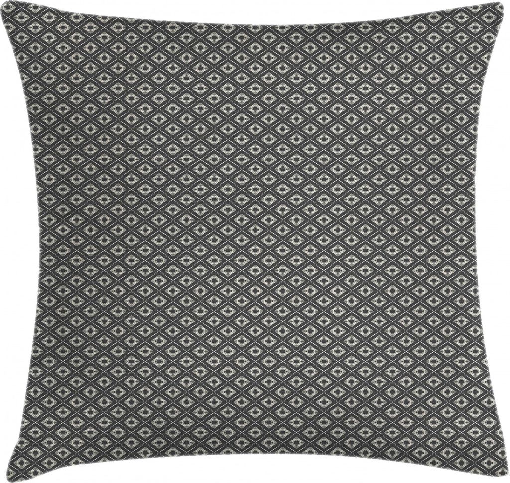 ABAKUHAUS Abstrakt Kissenbezug, Seltene Formen und Tupfen, Kissenhülle mit Reißverschluss Waschbar Farbfest Beidseitiger Druck, 50 x 50 cm, Dunke...