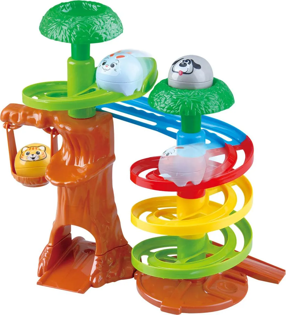 Circuit de Billes Playgo Jungle - Activité Ludique de Motricité Fine