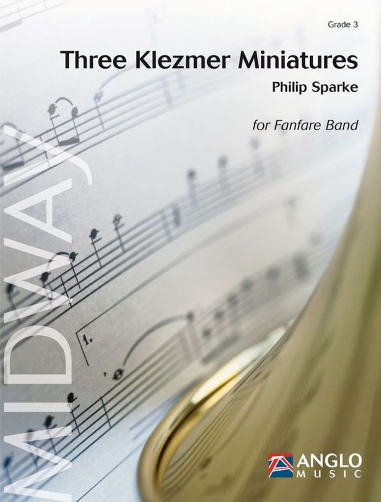 Philip Sparke, Three Klezmer Miniatures Fanfare Partitur