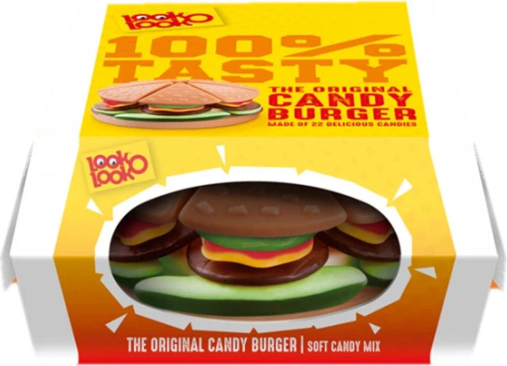Look O Look Candy Burger ovocná příchuť a vanilková příchuť Obrázek produktu 