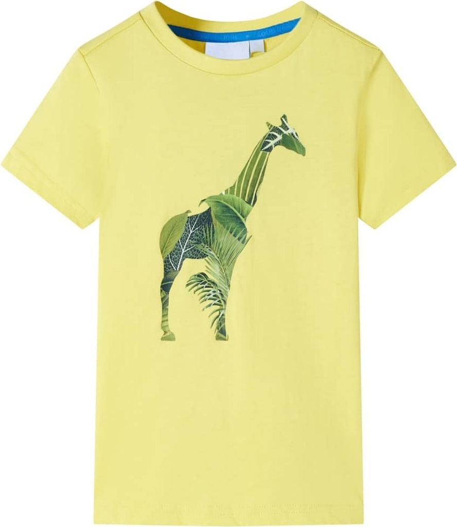 CLORIS Kinder-T-Shirt Gelb 116, 0,16 kg Produktbild 