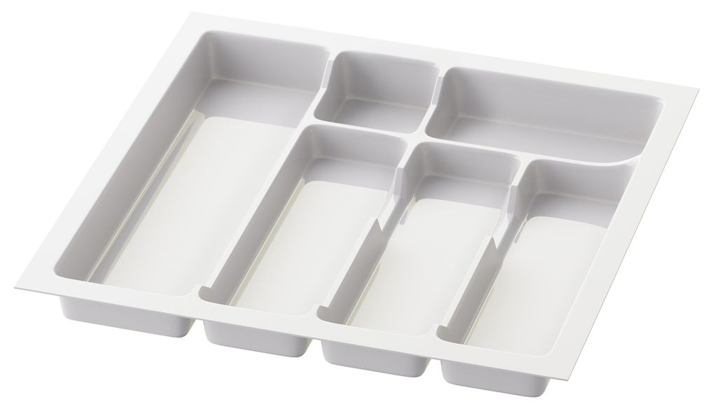 Sossai Besteckeinsatz Divio für Schubladen 50cm | 43 x 43 Produktbild 