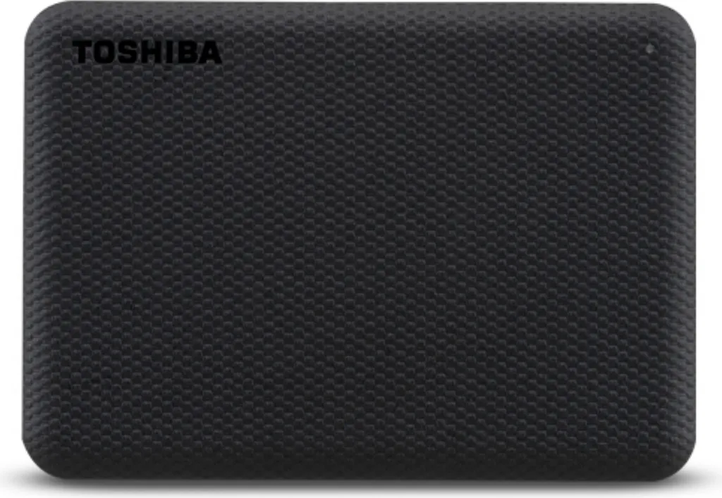 Toshiba Canvio Advance - Disco rigido - 2 TB - esterno (portatile) - 2,5" (6,4 cm) - USB 3.2 Gen 1 - Nero