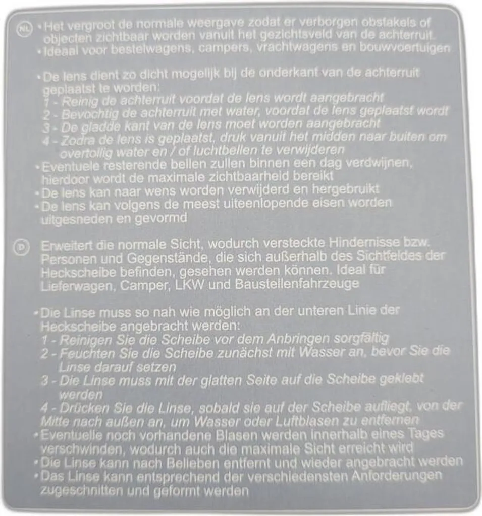 Complément Optique Lentille Grand Angle - Verre Traité Multi-Couches Noir