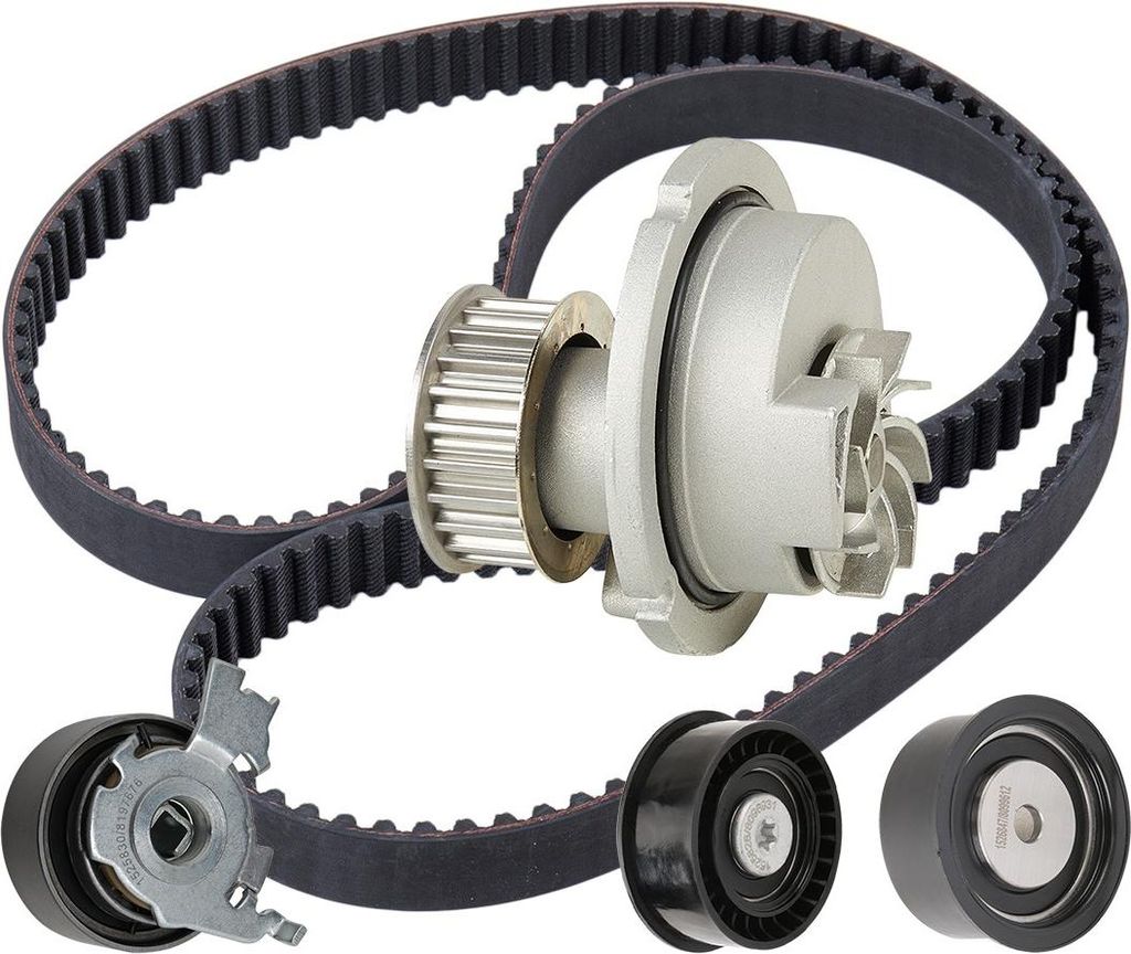 RIDEX 3096W0527 Zahnriemensatz + Wasserpumpe für OPEL Astra G CC (T98) Zafira A (T98) Vectra C Limousine (Z02) Astra G Caravan (T98) ASTRA G Cabri...