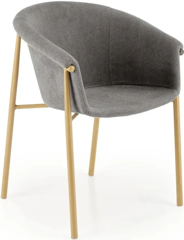 Chaise de salle à manger en bois de frêne K-489 au style minimaliste