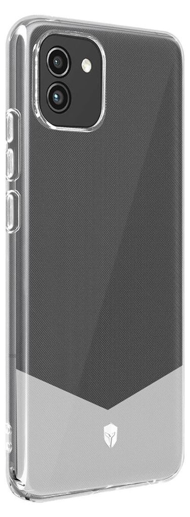 Force Case, Verstärkte Hülle für Galaxy A03 Pure Modell 1m Sturzschutz Case, Transparent