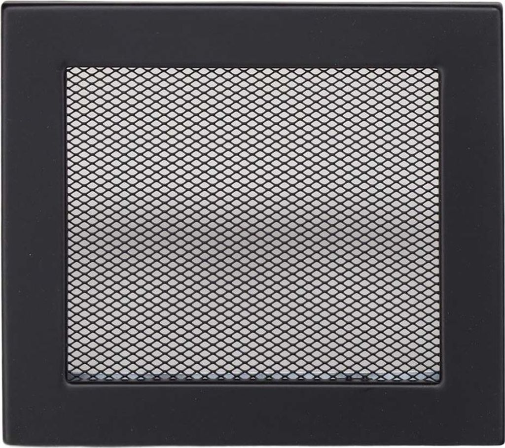 Ventlab Gitter mit Gittergewebe 190 x 170 mm, schwarz