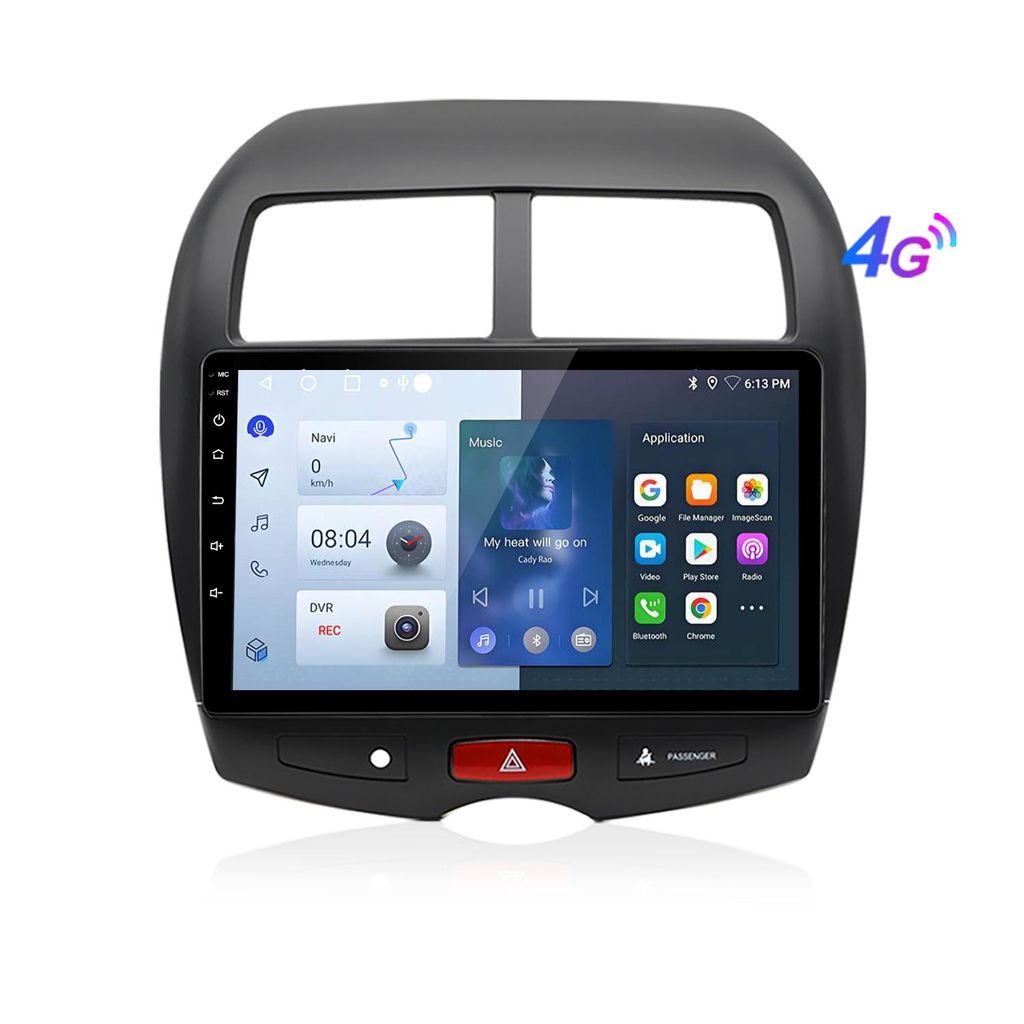 10''6+128G pro Mitsubishi ASX 2010-2016 Android 13 Obrázek produktu 