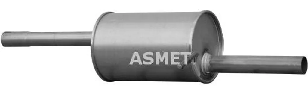 Silencieux arrière anticorrosion ASMET 10108 OE 6001548670 renforcé