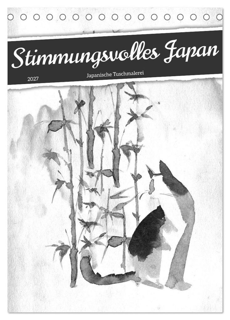 Stimmungsvolles Japan (Tischkalender 2027 DIN A5 hoch), CALVENDO Monatskalender