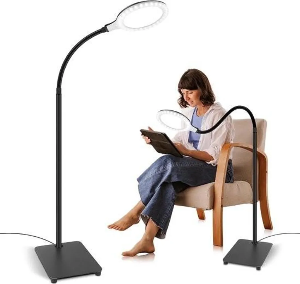 Loupe de lecture avec lumière pour seniors idéale pour couture et modélisme