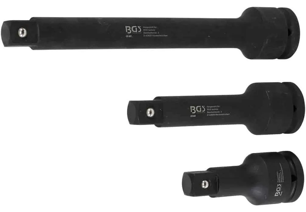 Rallonges à Choc 20mm Acier Cr-Mo - Set de 3 - D-Work Pro 3/4"