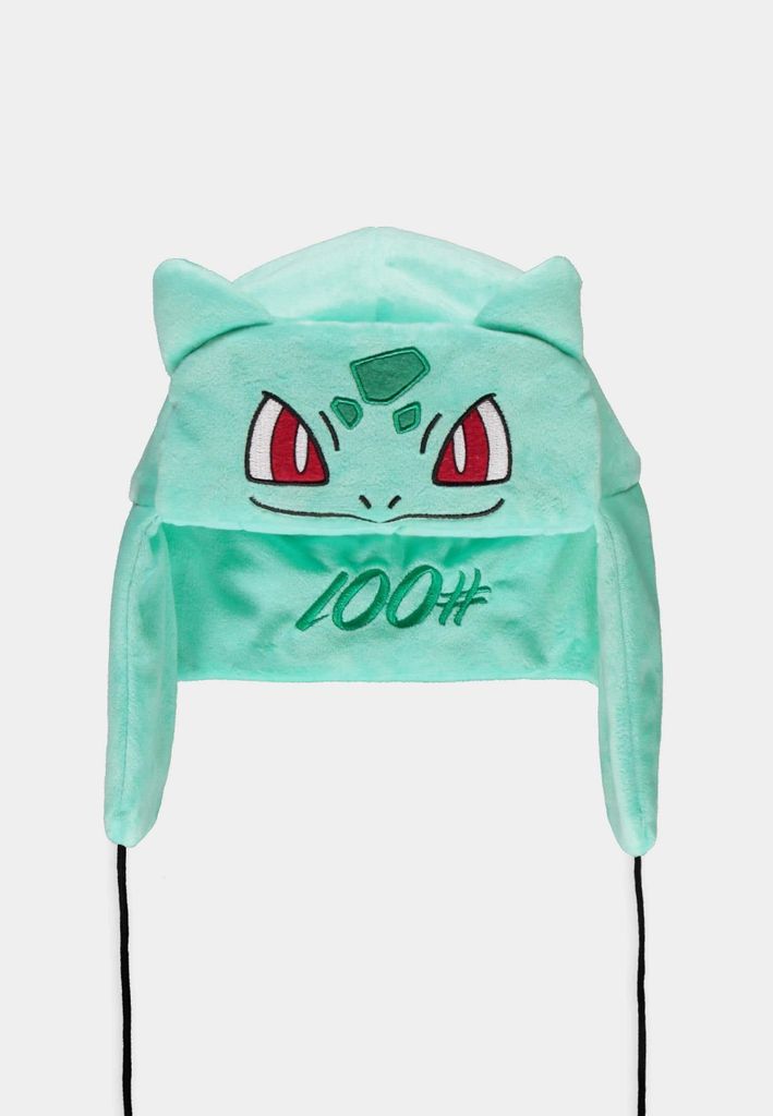 Pokémon - Bulbasaur - Trapper Hat (Novelty) - 58 cm Produktbild 