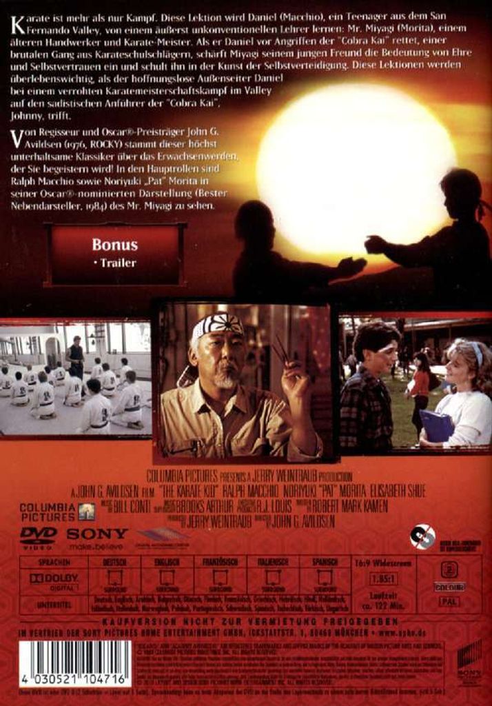 Karate Kid 1 - Digitálny video disk Obrázok produktu 2