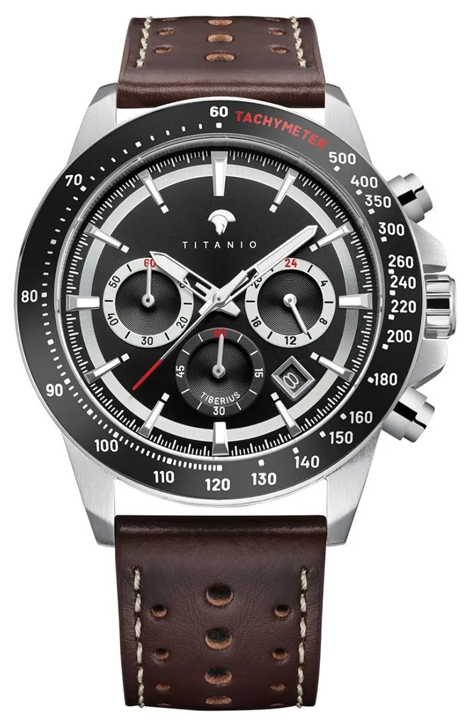 Titanio Tiberius Argent : Grande Taille Unique Ultra-Résistante Pro