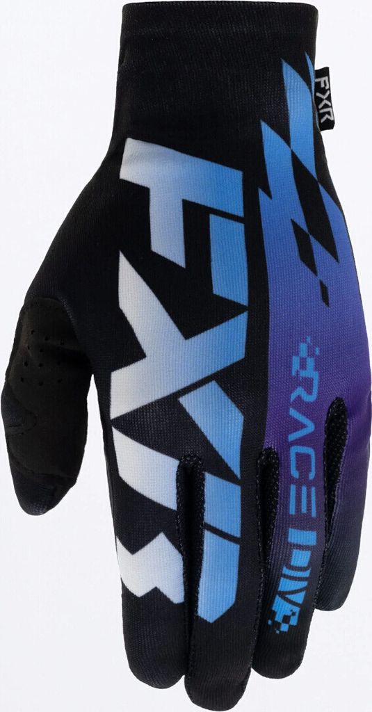 FXR Pro-Fit Lite Motocross Handschuhe, schwarz/lila, M