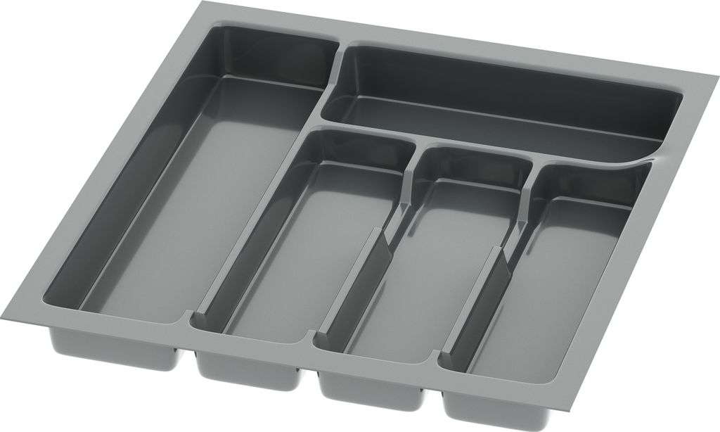 Sossai Besteckeinsatz Divio für Schubladen 45cm | 38 x 43 Produktbild 
