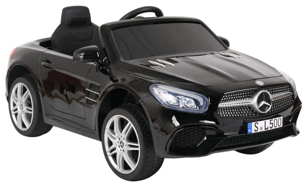 Voiture enfant Mercedes SL500 noire S506 idéale pour cadeau de Noël
