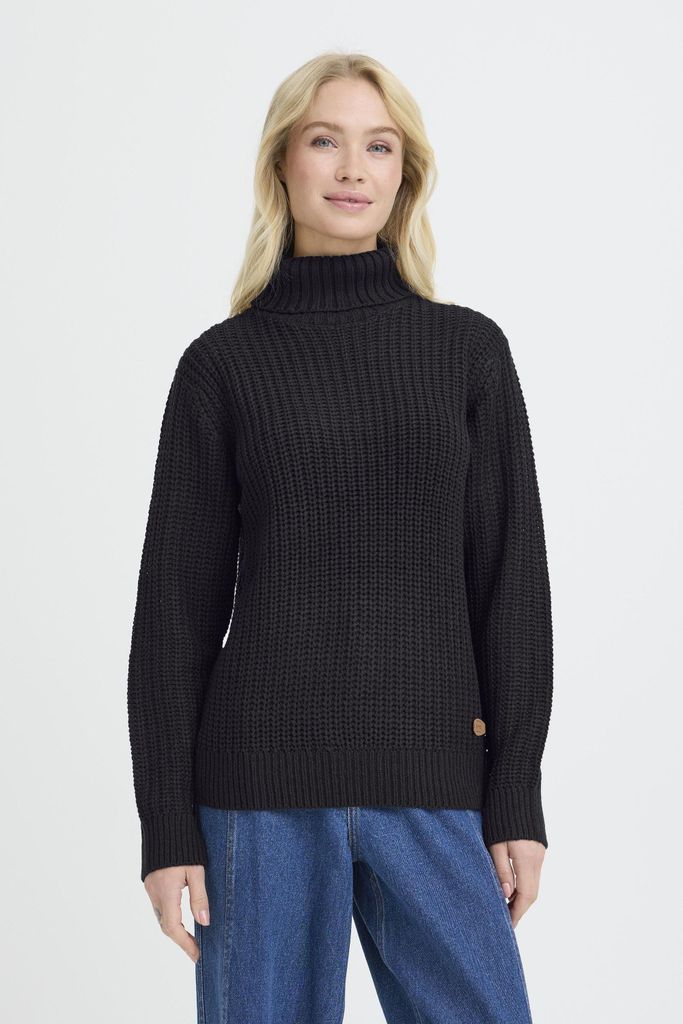 OXMO OXEDNA ROLLNECK Damen Rollkragenpullover Pullover regular fit
