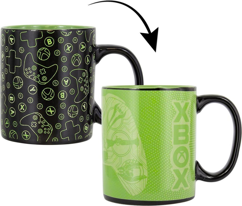 Paladone Products XBox Tasse mit Thermoeffekt Controller Produktbild 