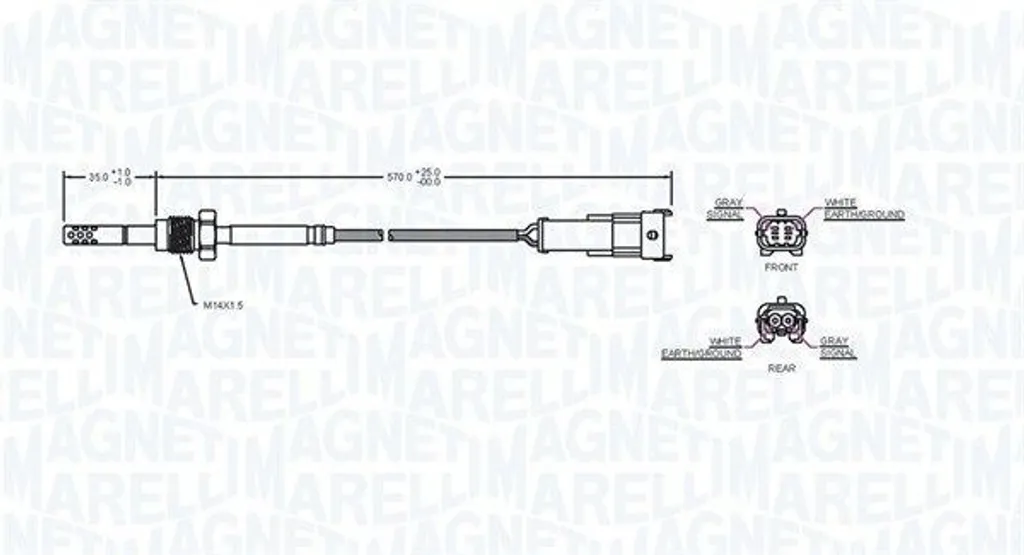 Prezzo Offerta Sensore Magneti Marelli 55203808 - Ricambio Originale - 9