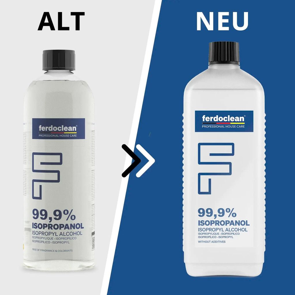 ferdoclean Isopropanol 99,9% 1.000 ml Isopropylalkohol