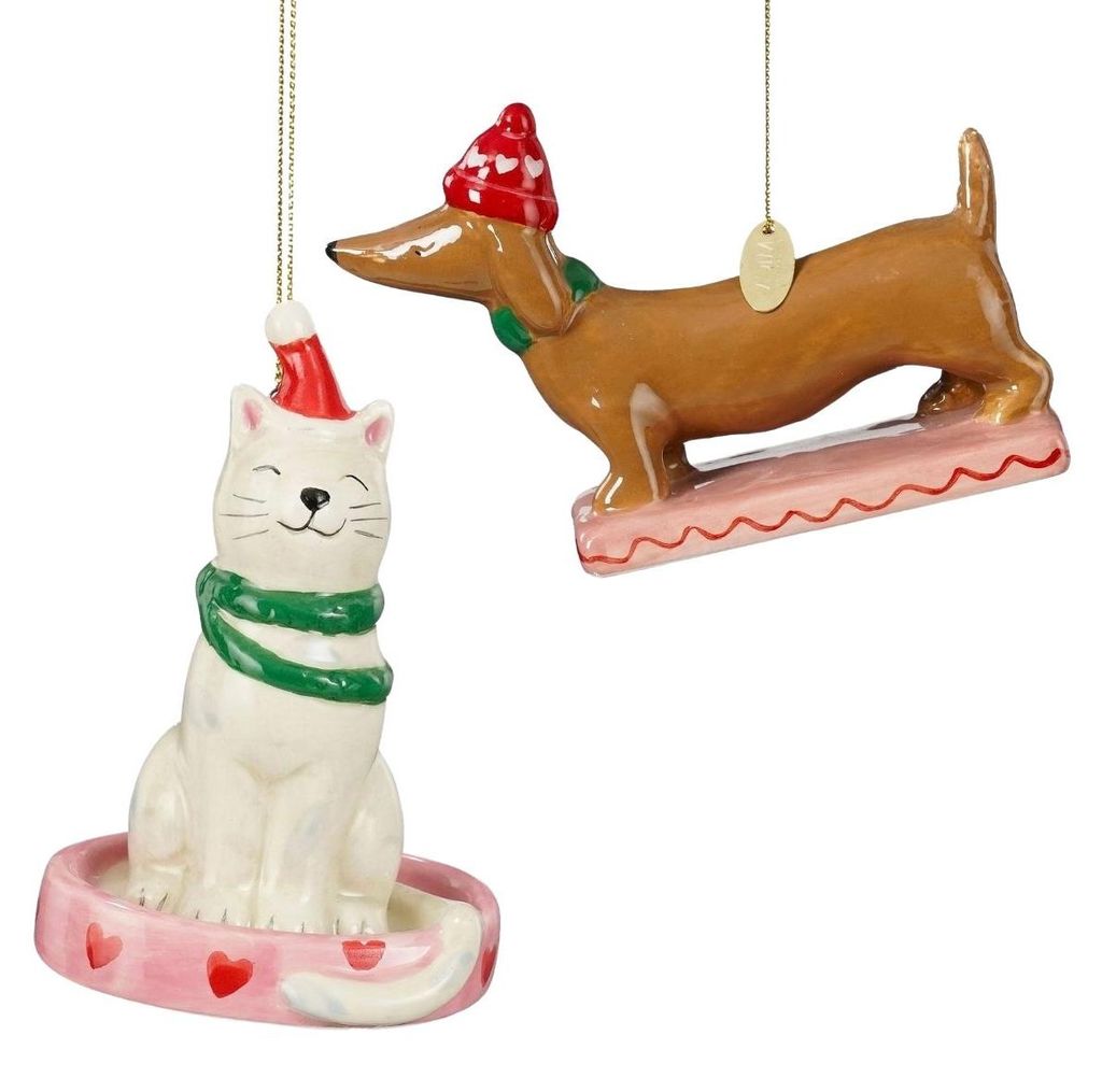 Mica Decorations, ensemble de décorations cadeau, gris et Image du produit 