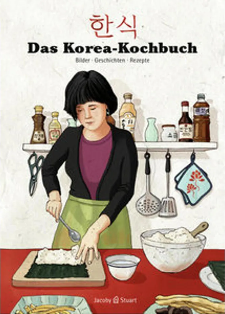 Livre de recettes coréennes Das Korea-Kochbuch pour cuisiner maison
