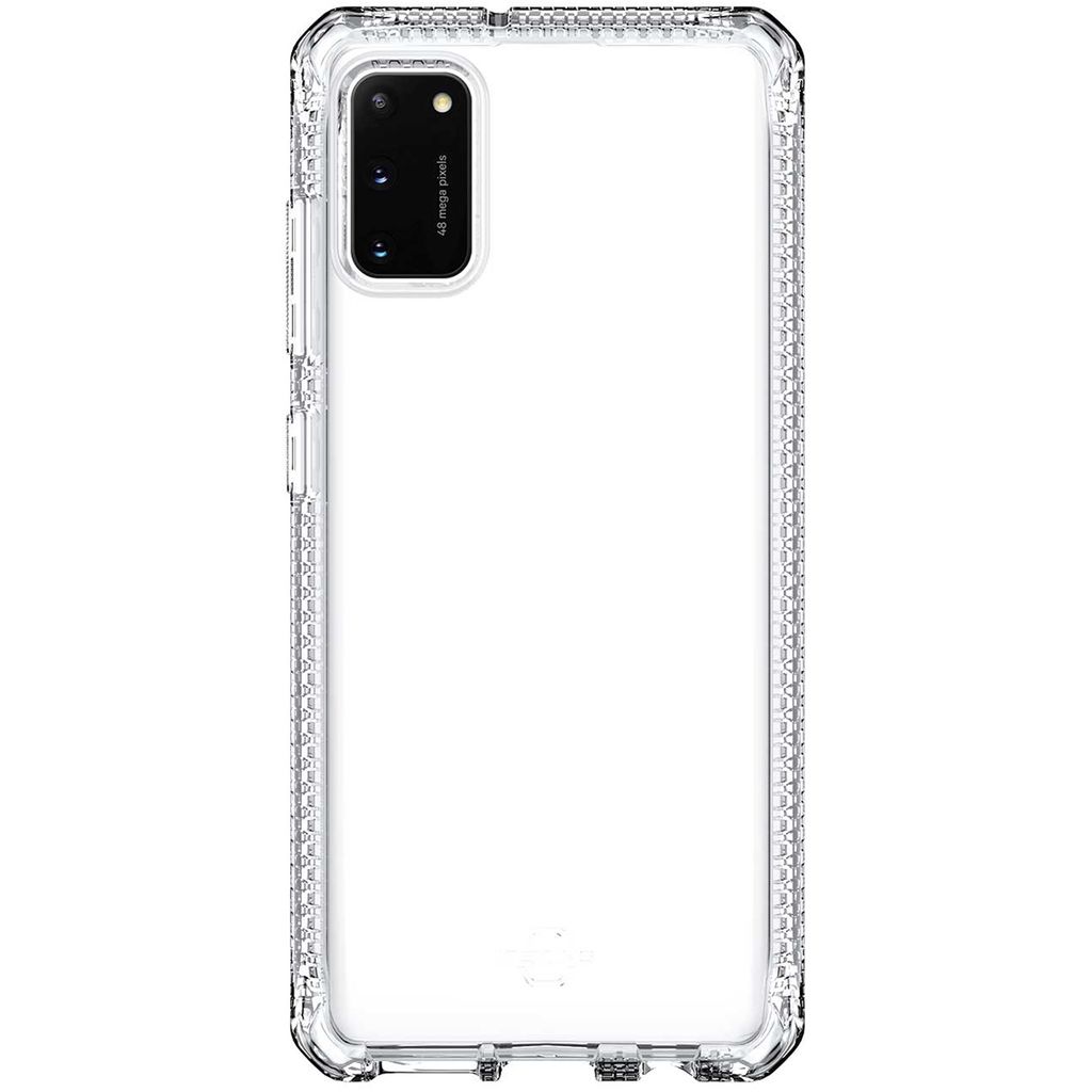 ITSkins SpectrumClear Durchsichtig Samsung Galaxy A41 Hülle Flexibles TPU Backcover Stoßfest - Transparent