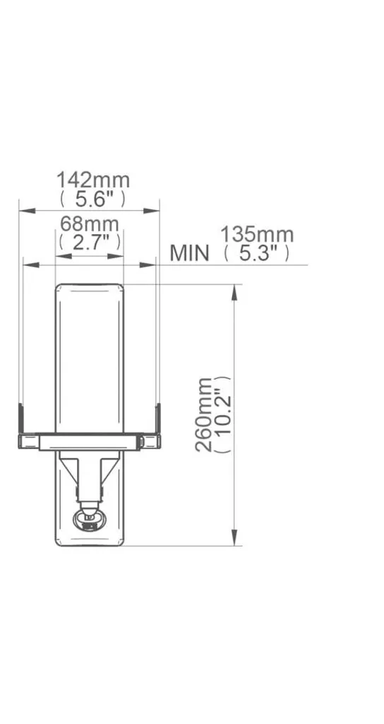 Support Mural Enceinte Home Cinéma B-TECH BT77 Blanc Orientable Haute Qualité - 17