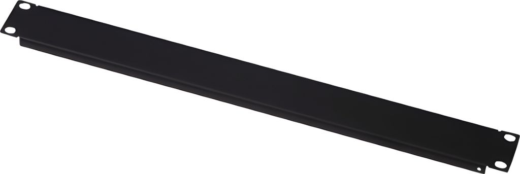 DIGITUS 19" Blindplatte 1 HE schwarz (RAL 9005)