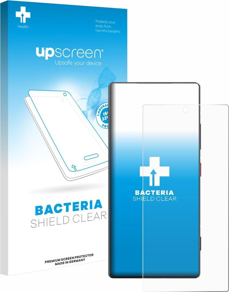 upscreen Schutzfolie für ZTE Nubia Z80 Ultra Displayschutz Displayschutzfolie Folie Klar antibakteriell