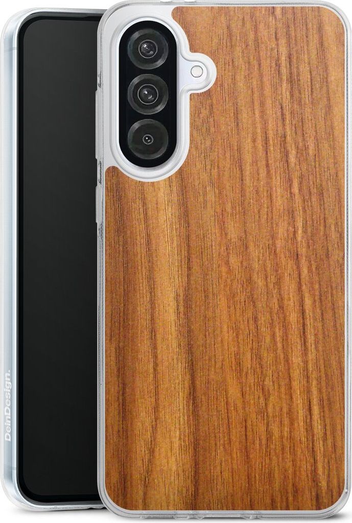 DeinDesign Handyhülle für Samsung Galaxy A56 5G Silikon Hülle Case Smartphone Schutzhülle Holz Holzoptik Lärche