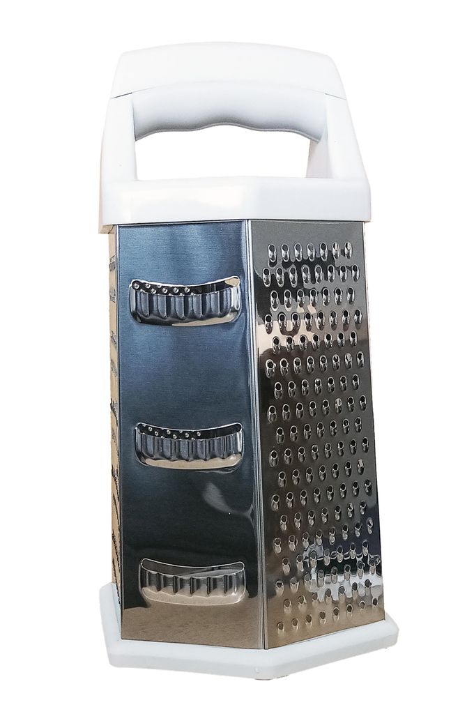 SECHSKANTREIBE 23cm Edelstahl Griff Gemüsereibe Multireibe Produktbild 